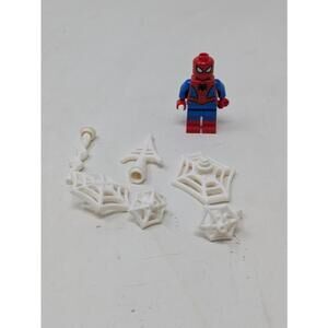 Lego Spider Man Minifigure With Webs!